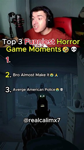 Top 3 Funniest Horror Game Moments Ever(Try Not to Laugh) #funnymoments #gamingcompilations #gaming