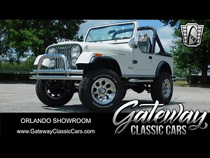 1983 Jeep CJ7 For Sale Gateway Classic Cars of Orlando #2385