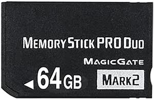 Amazon.com: Mrekar 64GB Memory Stick Pro Duo (MARK2) for PSP Camera Memory Card : Electronics