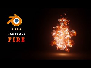 Particle Fire in Blender 2.93.4 Tutorial