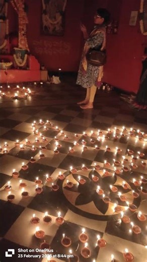 శ్రీరంగవరం ఆశ్రమం లో సహస్ర దీపాలంకరణ 23/2/26
