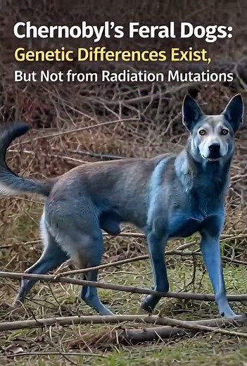 Chernobyl Dogs: Evolved, Not Mutated