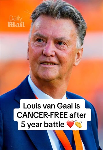 Former Manchester United boss Louis van Gaal announces he has won his five-year battle with prostate cancer ❤️👏 #manchesterunited #mufc #manutd #netherlands #football