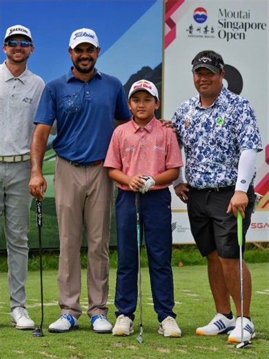 Singapore Open Golf on Reels