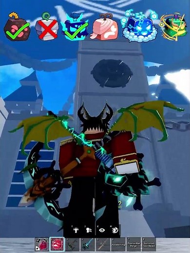 All Fruit F Ability vs Haunted Castle #bloxfruits #roblox