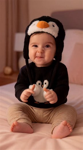 Kd Digiartai on Instagram: "Soft moments. Pure happiness. A tiny penguin spreading smiles across the world 🐧🤍 . . . SYNTX brings 90+ top AI tools into one simple interface — saving time, effort, and money for creators. Creating cinematic & photoreal visuals has never been this easy . . Created this reel using Kling Motion Control for animation and Nano Banana Pro for AI outfit generation. Prompt used: cute baby in fluffy penguin costume, photorealistic, soft lighting, gentle motion. . . . . Tr