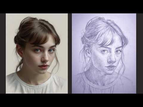 6# How to Draw a Portrait for Beginners: Step-by-Step Process A Unique & Simple Method