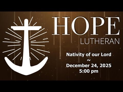 Nativity of our Lord | December 24, 2025 | 5:00pm