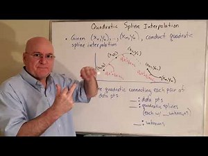 Numerical Analysis - 6.1 Splines for Interpolation (#5)