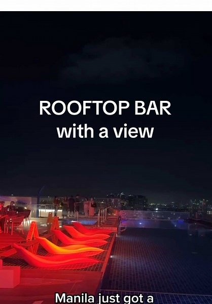 Enjoy Sunset at Manila's New Rooftop Bar