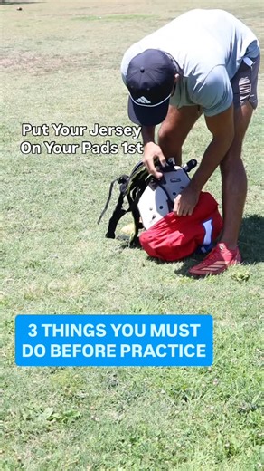 73K views · 41 reactions | 3 THINGS EVERY PLAYER MUST DO BEFORE PRACTICE | First Down Training | Facebook