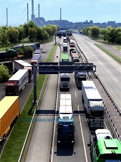 Yılbaşı Trafiği #ets2 #eurotrucksimulator2 #truckersmp