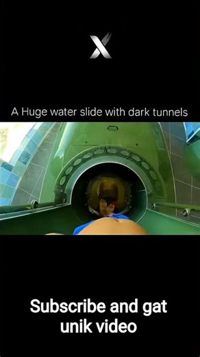 A hug water slide with dark circles 😀#watr #swming #wowclassic #youtube
