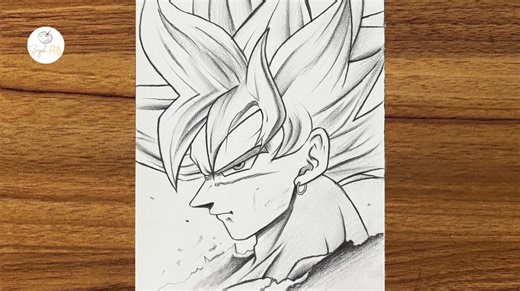 How to Draw Goku Ultra Instinct Step by Step || Easy Anime Drawing || How to make Goku drawing ___________ #art #artistsoninstagram #artwork #artoftheday #artist #artofinstagram #fyp #trending #shorts #switzerland #nature #pencil #naturelovers #naturelovers #pencilportrait #nature #ootd #ootdinspiration #trendingvideos #naruto #drawingforbeginners #drawingoftheday #drawingsketch #fashionpost #sunsets #instaart #pencildraw #sketch #pencil-drawing #pencilsketching #scenery #kakashi | Sayah Arts