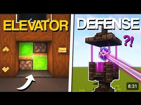 Minecraft: 5 Secret Redstone Build Hacks & Ideas!