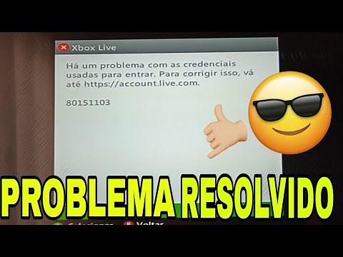 Como resolver erro de credenciais no Xbox 360