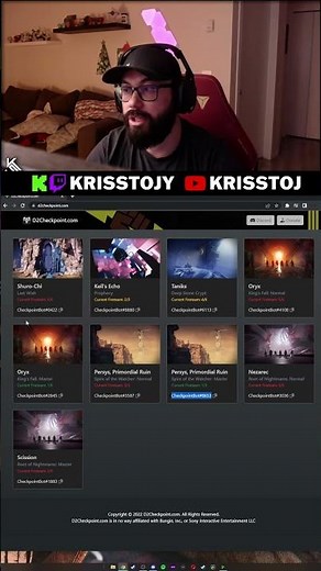 Destiny Checkpoint Bot #destiny2