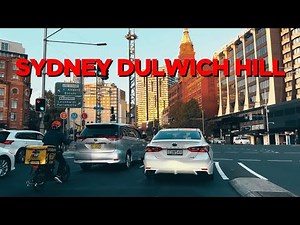 Sydney City Drive | Surry Hills to Dulwich Hill via Broadway & Central ￼ | 4K HDR 60FPS Morning Tour