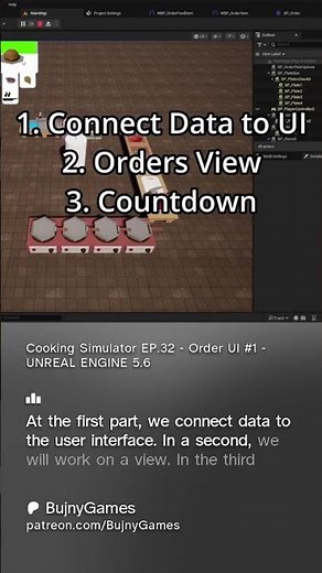 Cooking Simulator EP 32 - Order UI pt. 1 (Early Access Preview)
