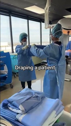 Patient Draping Practice | Surgical Technology