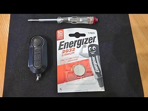 Peugeot boxer key fob battery change replacement Schlüssel Batteriewechsel Batterie tauschen