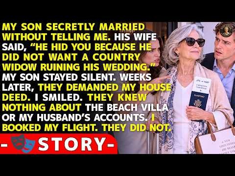 My Son Got Married Without Telling Me But Demanded My House Deed—Weeks Later, He Regretted That Move