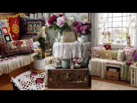 Granny Chic Handmade Decor Hacks | Boho & Cottagecore Style on a Budget