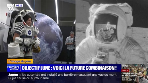Objectif Lune: la Nasa a dévoilé le prototype de la combinaison que les astronautes américains porteront lors du voyage lunaire de 2026