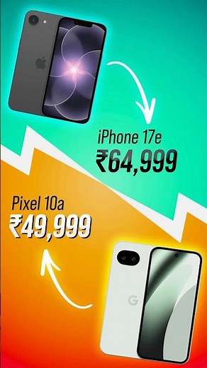 iPhone 17e vs Pixel 10a - எது Better? #shorts