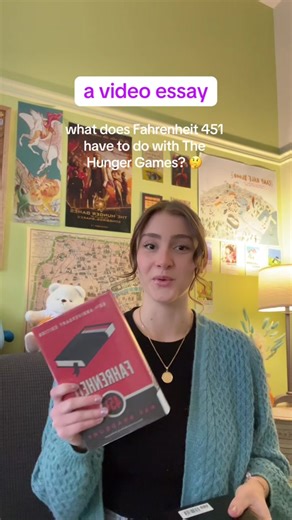 Exploring Fahrenheit 451 and The Hunger Games Connections