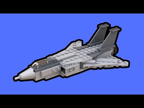 LEGO Grumman F-14 Tomcat Jet Fighter MOC
