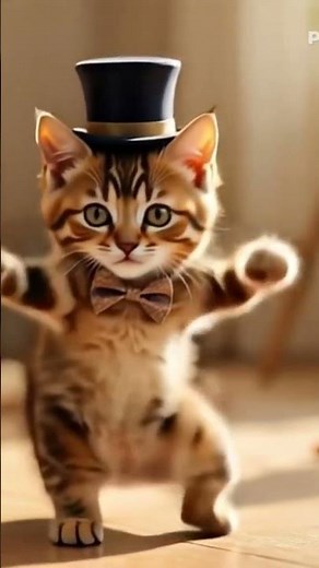 KITTEN Dance Party Like You've Never Seen Before! #cat #cute #catplay #catworld