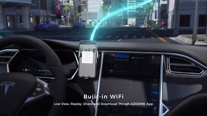 AZDOME M550 Max 4K 3 Channel Dash Cam, Dual STARVIS Sensors, 4K+2.5K+1080P Front and Rear Inside Triple Car Camera, Built-in WiFi GPS, 64GB Card Included, IR Night Vision (M550 Max)