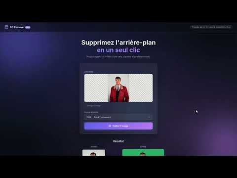 Full-Stack AI Project : Background Remover App (Flask, ISNet, JavaScript)