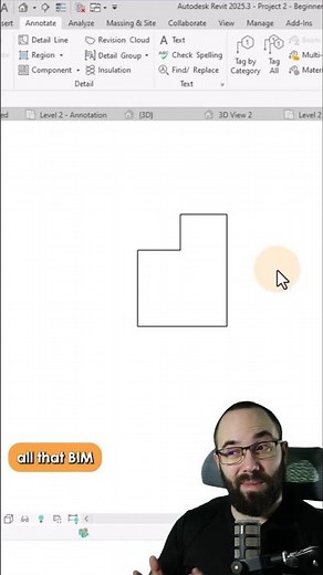 Drafting views in #revit tutorial