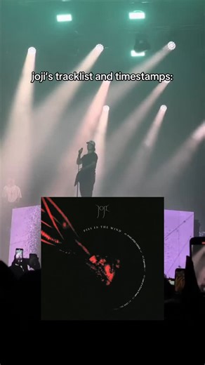 @joji.vids on Instagram: "@sushitrash tracklist with timestamps: PIXELATED KISSES 1.50 Cigarette 1.51 Last of a Dying Breed 2.30 LOVE YOU LESS 3.21 If It Only Gets Better 1.09 Love Me Better 1.53 Piece of You (with Giveon) 2.15 Hotel California 2.09 Tarmac 1.35 Forehead Touch the Ground 1.57 Past Won’t Leave My Bed 2.46 Fade to Black (with 4batz) 1.16 CAN’T SEE SH*T IN THE CLUB 2.52 Sojourn 2.56 DYKILY 2.38 Rose Colored (with Yeat) 2.34 Silhouette Man 1.26 Fragments (with Don Toliver) 1.59 Horse