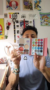Dibujando con maquillaje | David Juarez Ortiz