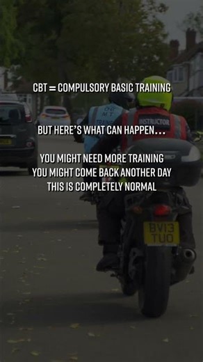 You can’t fail a CBT - it’s Compulsory Basic Training, not a test.