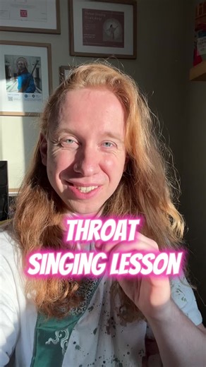 Throat singing lesson, for myself! | singing