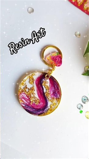 I Made DIY Resin Keychains