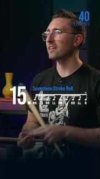 Can You Survive the Seventeen Stroke Roll? #drumeo #rudiments #drumlessons