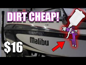 PRO Gelcoat Repair with BUDGET Equipment | Color Matching + Spraying