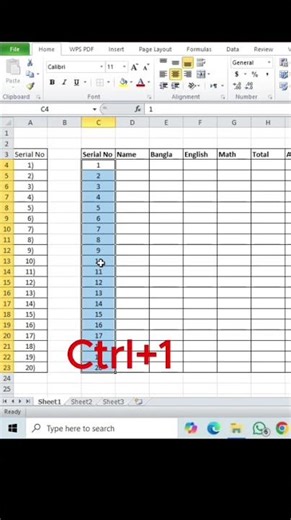 Excel Shortcut Tricks #ExcelShortcut #MicrosoftExcel #ComputerSkill #shorts #shortvideo