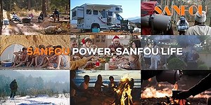 Solar Panel 100W, Solarpanel Faltbar mit 2 x USB-Anschluss, Solarmodul für Tragbare Powerstation, Outdoor Garten, Wohnwagen und Camping