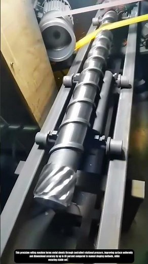 Precision Rolling Machine Process for Continuous Metal Sheet Surface Forming