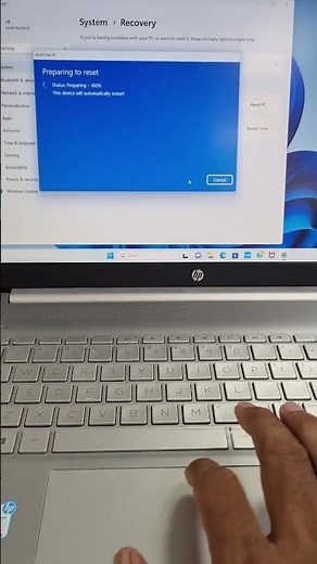 How to reset laptop | how to factory reset and reinstall windows 11 | Factory reset laptop windows