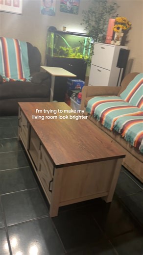 DIY Farmhouse Coffee Table with Storage