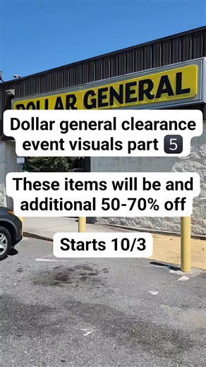21K views · 289 reactions | Dollar general clearance event visuals part 5️⃣‼️‼️ stay tuned for more with Deedee Lawrence aka couponing with deedee. All items will be an additional 50% off Please make sure you do your homework to see if your store(s) has these items in stock EACH clearance event we have, the same items are added each times with new items and new categories ‼️ If you have any questions please comment below  | Deedee Lawrence | Facebook