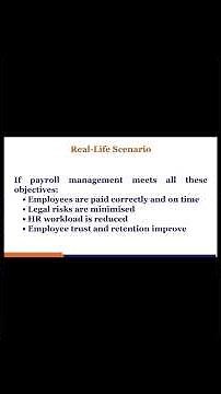 Payroll Management Course | Module 1 | Session 3 - 8 | #payroll #hr #readytogetupdate